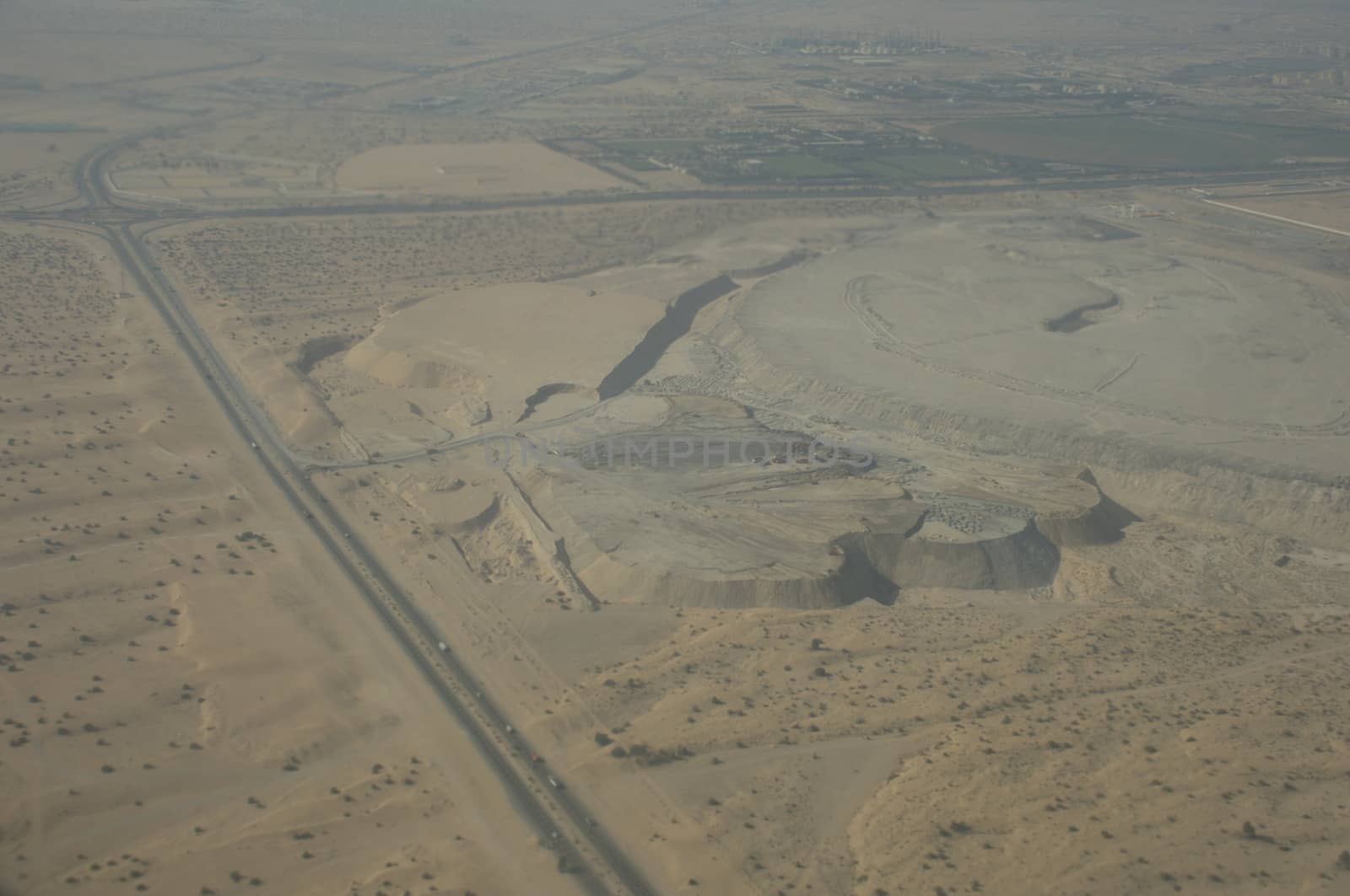 Aerial view of a buildings