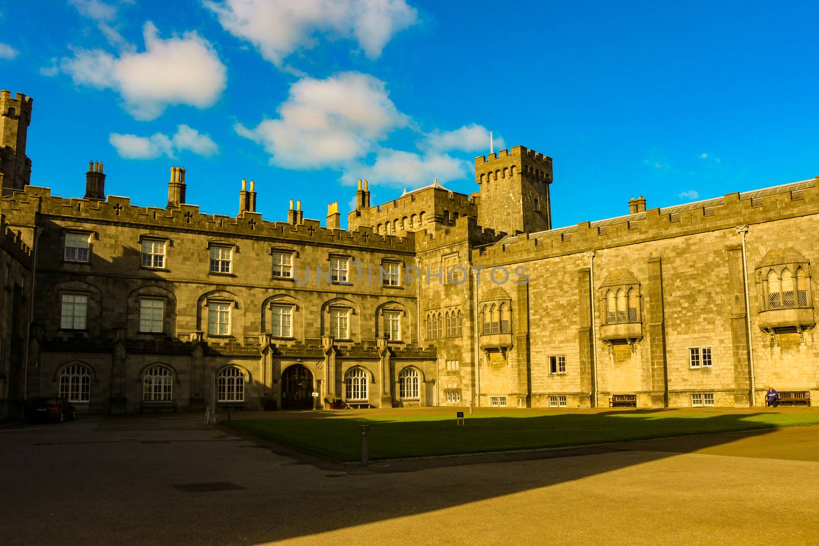 Kilkenny Castle. Historic landmark in the town of Kilkenny in Ir by mynewturtle1