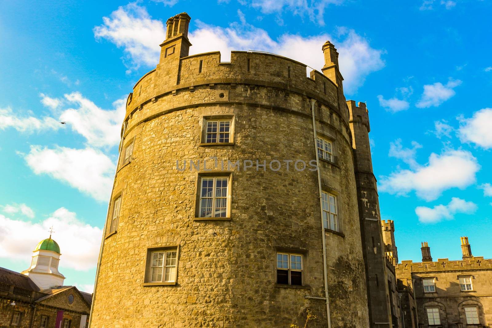 Kilkenny Castle. Historic landmark in the town of Kilkenny in Ir by mynewturtle1