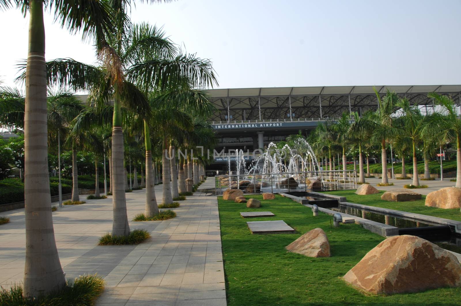 Exterior of the Airport