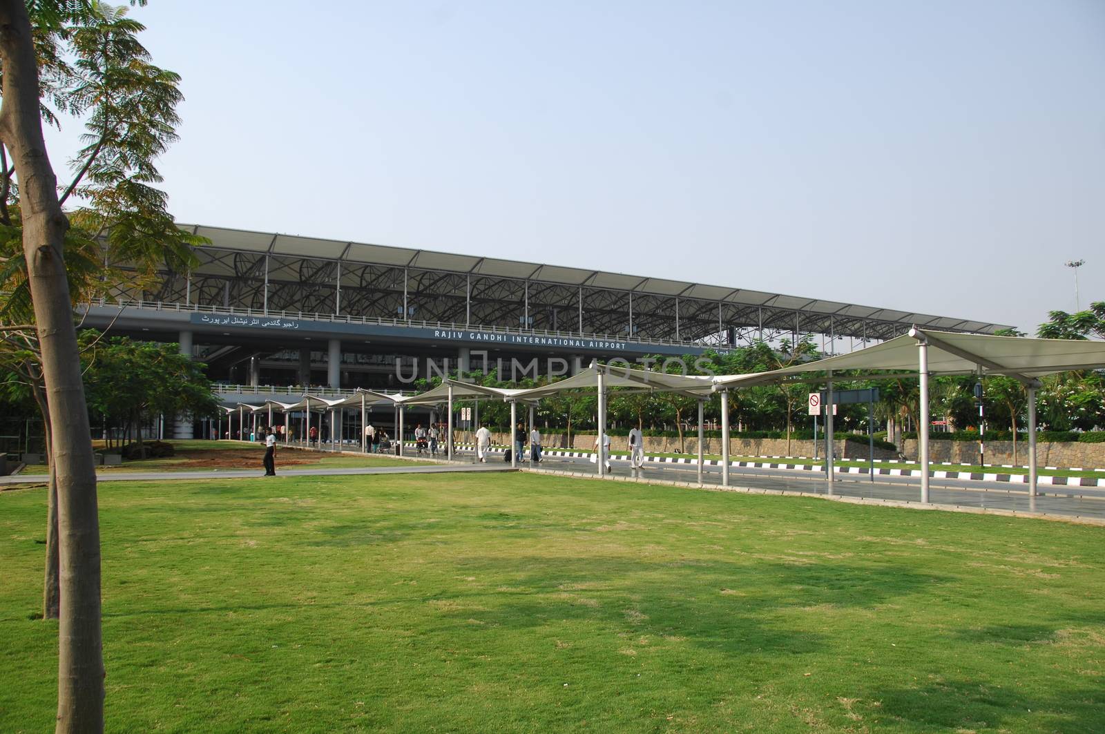 Exterior of the Airport