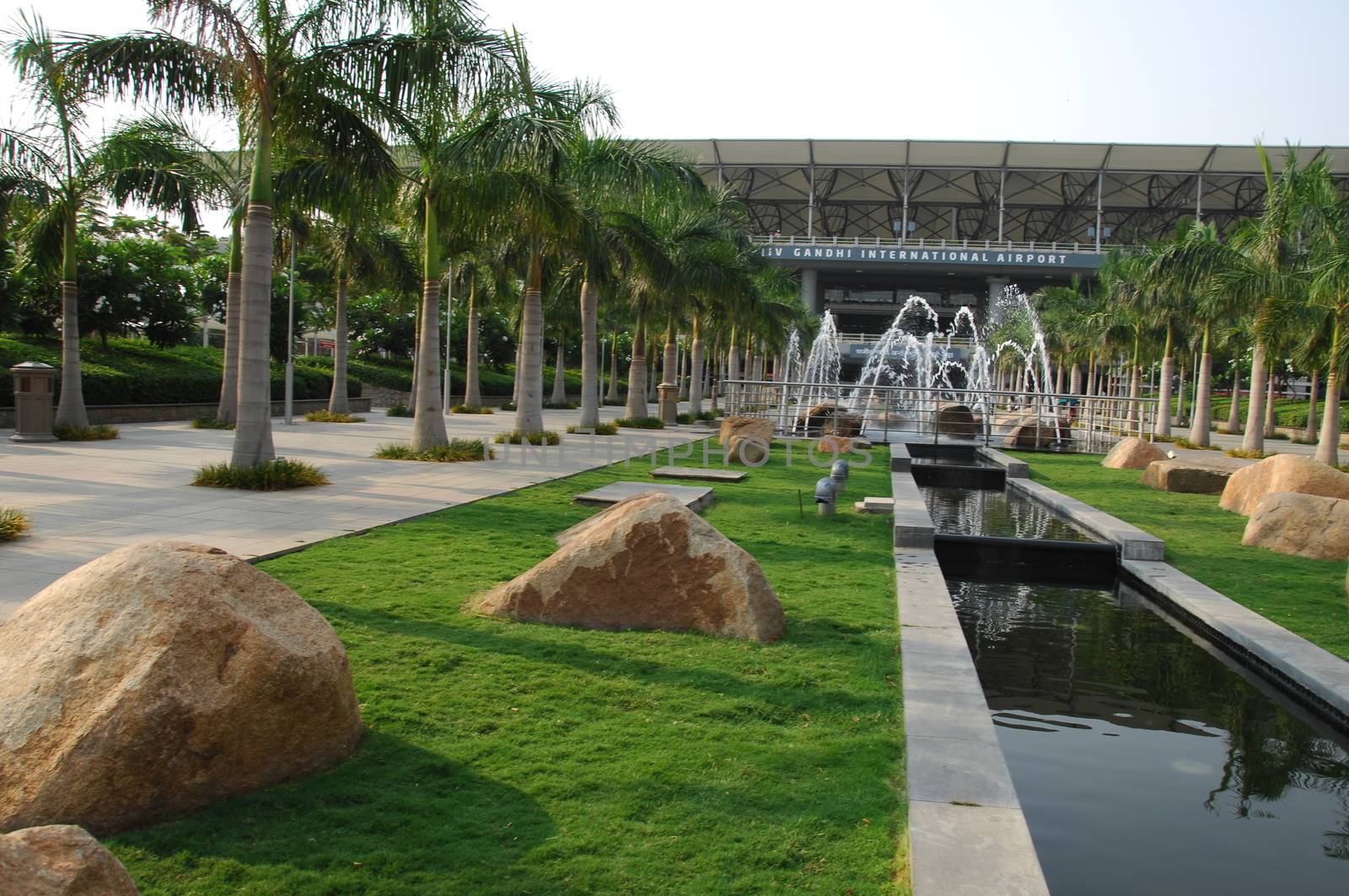 Exterior of the Airport