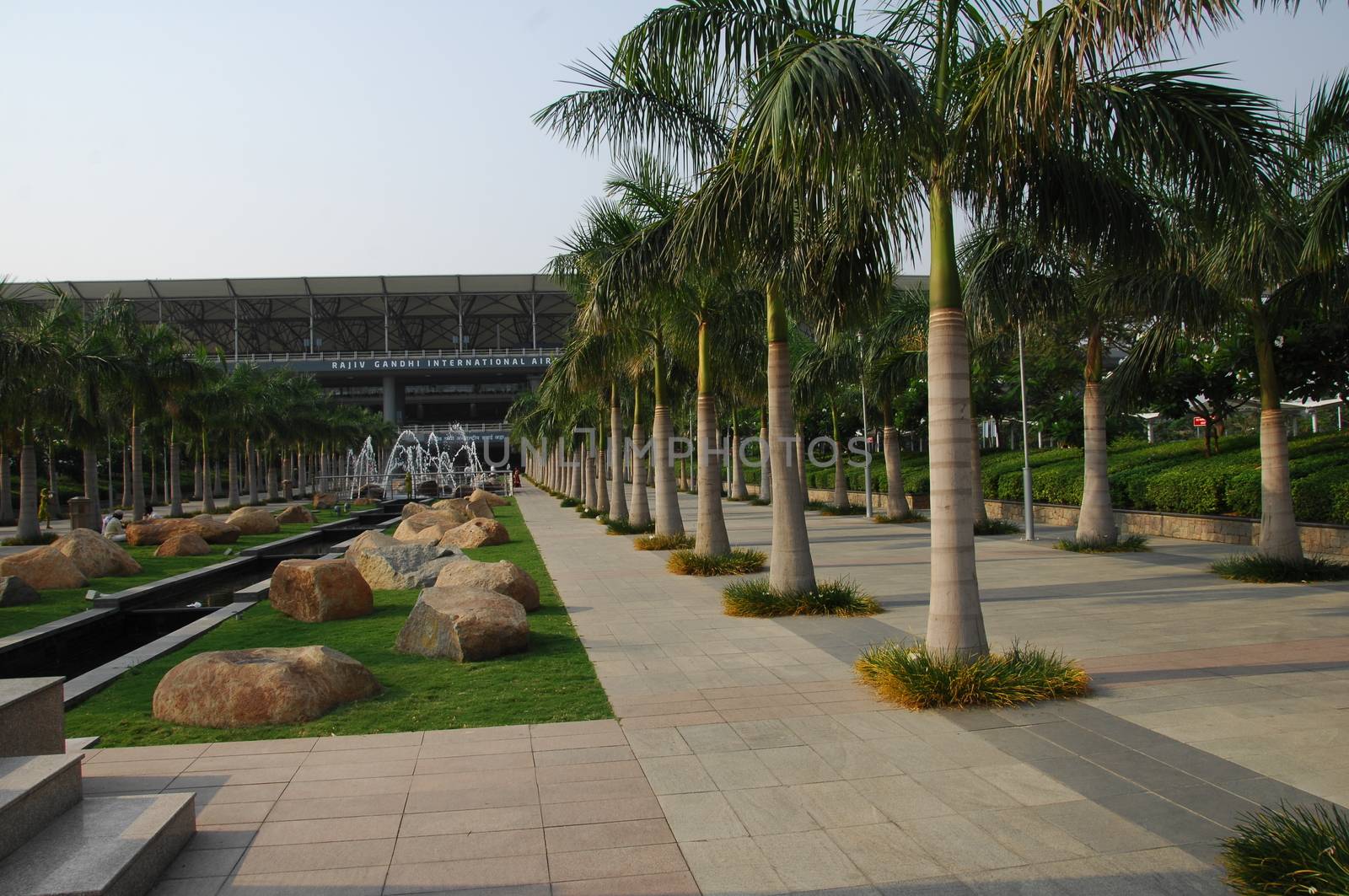 Exterior of the Airport