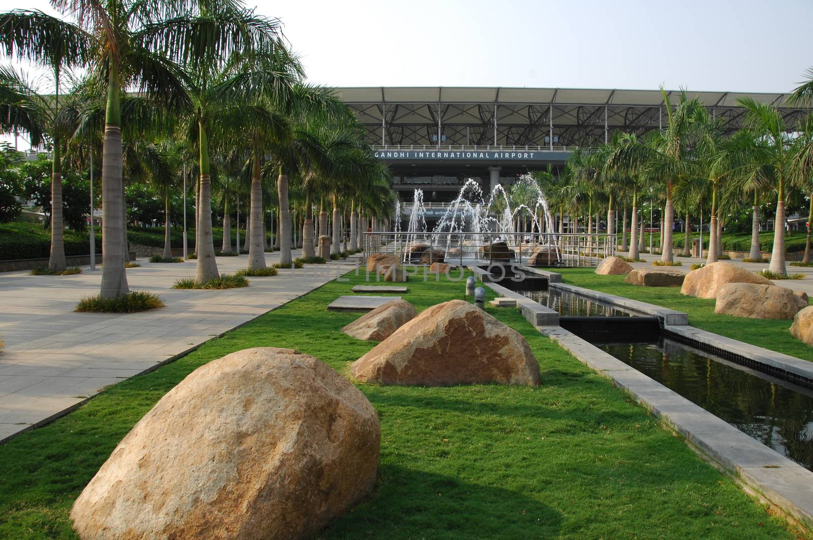 Exterior of the Airport