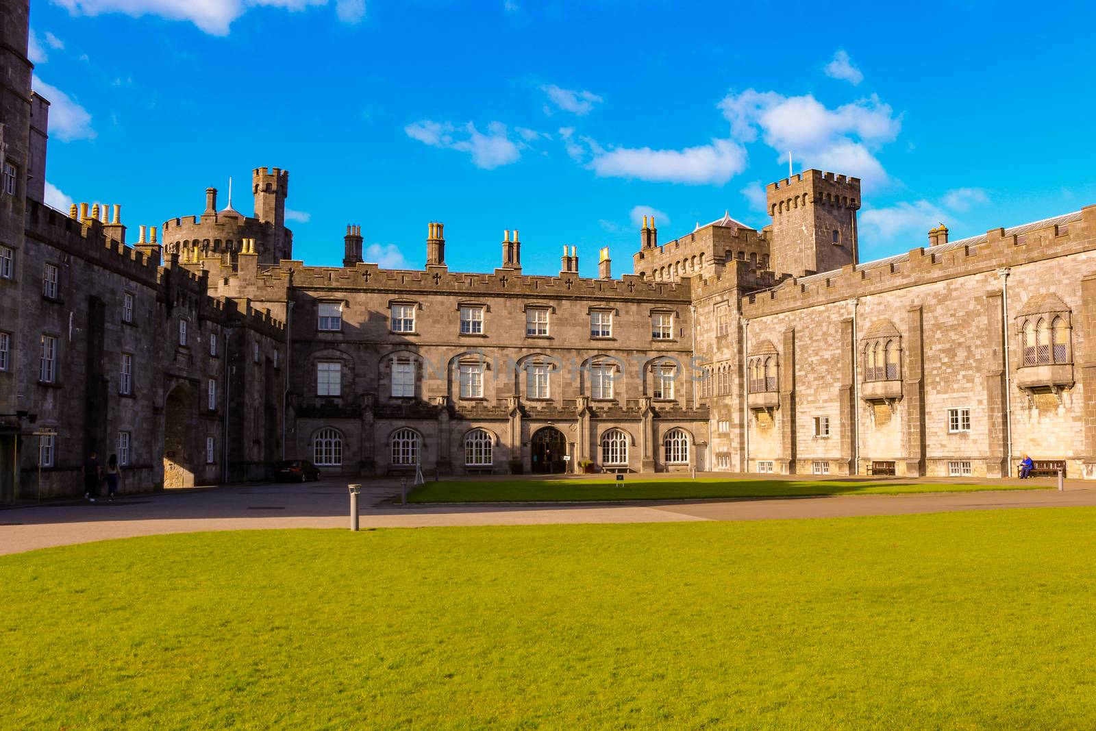 Kilkenny Castle. Historic landmark in the town of Kilkenny in Ir by mynewturtle1