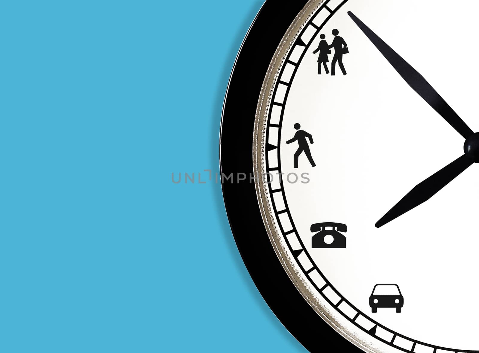 Time management concept, business planning 