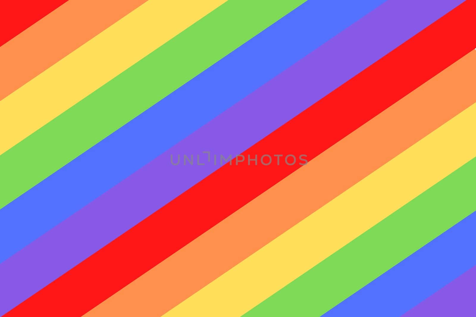 LGBTQ illustration on colorful rainbow flag or pride flag / banner of LGBTQ (Lesbian, gay, bisexual, transgender & Queer) organization. Pride month parades are celebrated in June