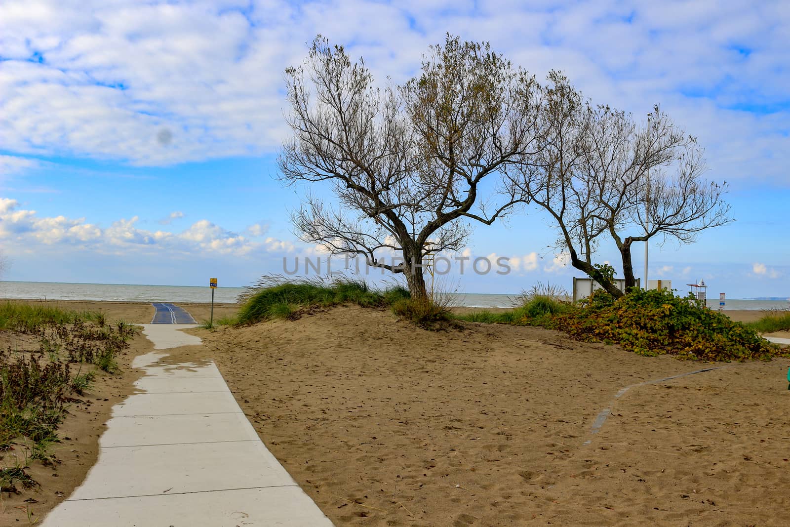 Port Stanley beach in Ontario, located in Southwestern ontario along Lake Erie