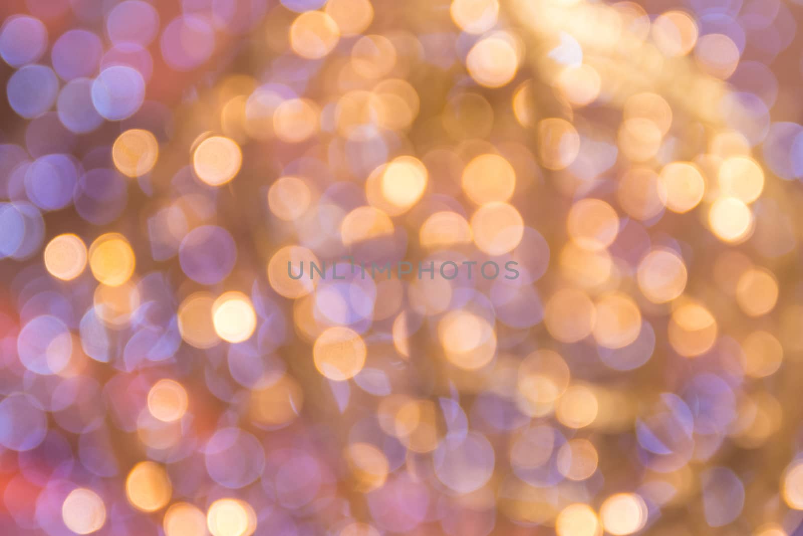 Blur - abstract bokeh circle string lights for background wallpaper