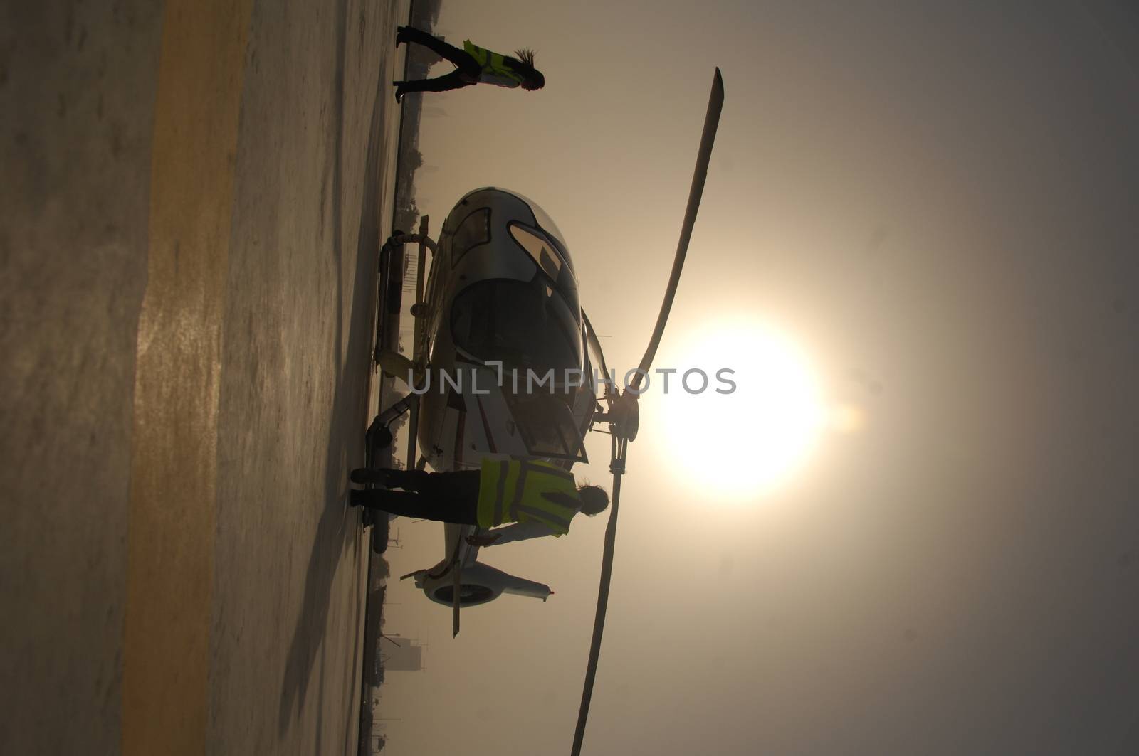 Private Helicopter by rajastills
