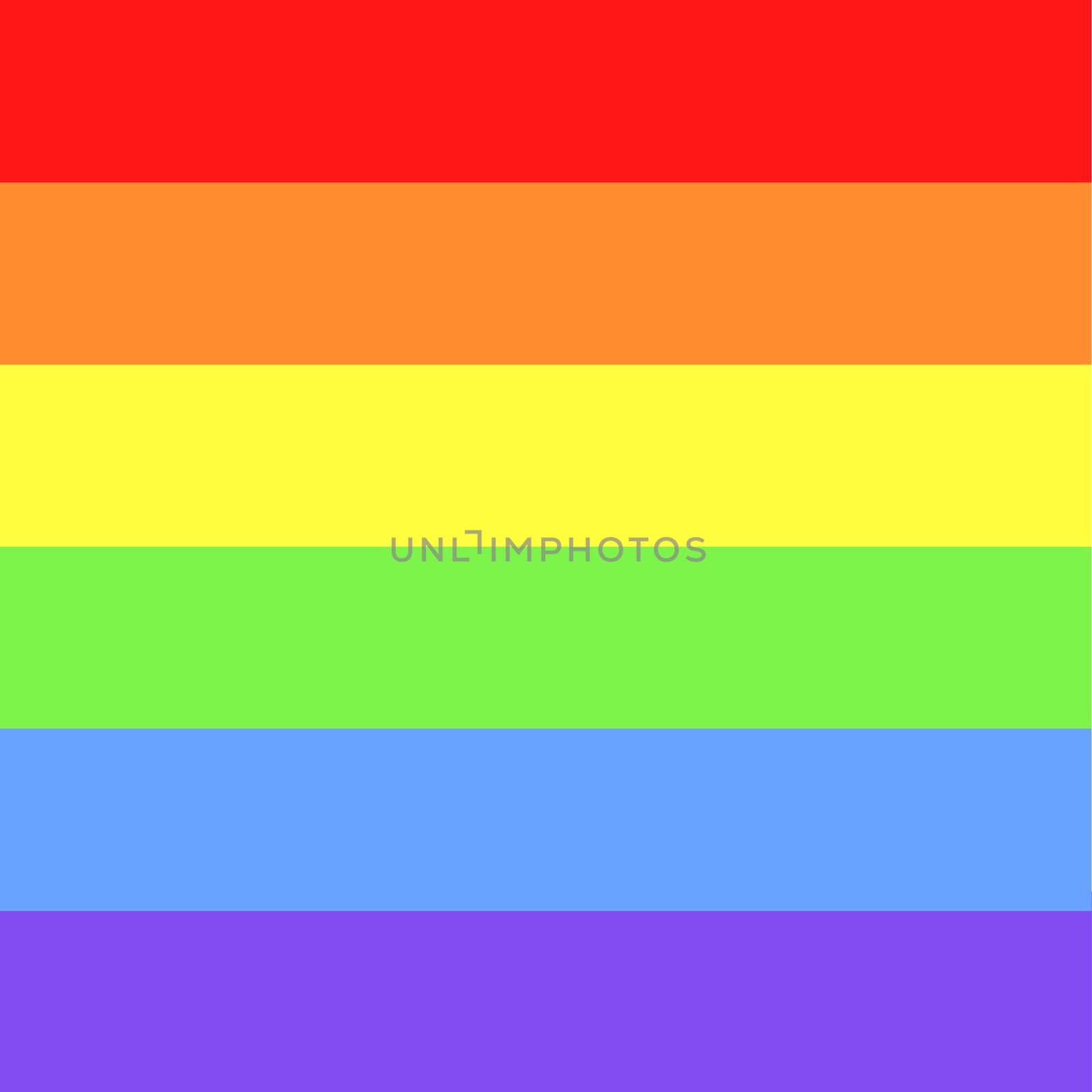 Illustration of colorful rainbow flag or pride flag / banner of LGBTQ (Lesbian, gay, bisexual, transgender & Queer) organization. June is celebrated as the Pride month and parades are held in cities by jayantbahel