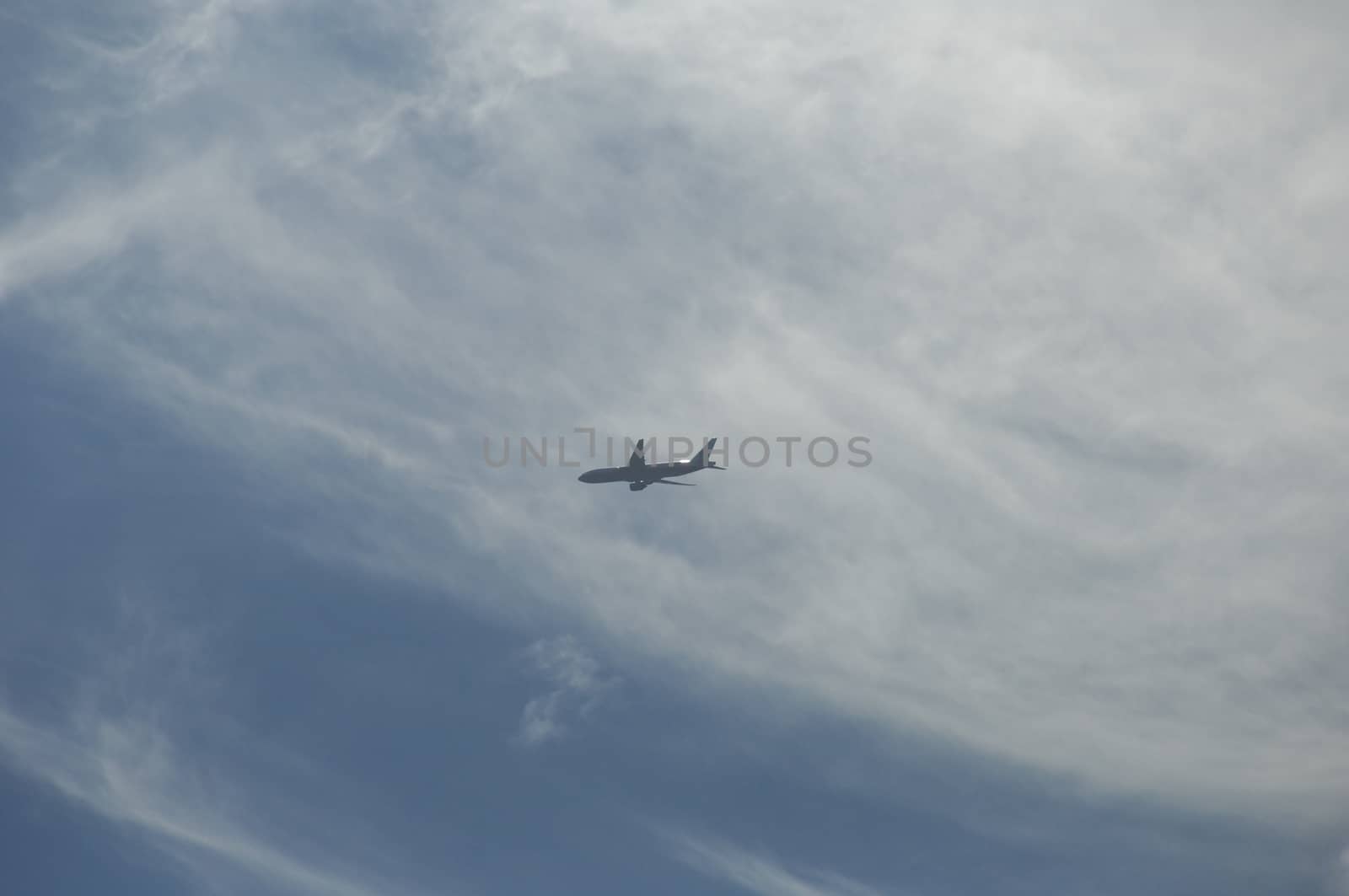 Aircraft Flying Close To Earth