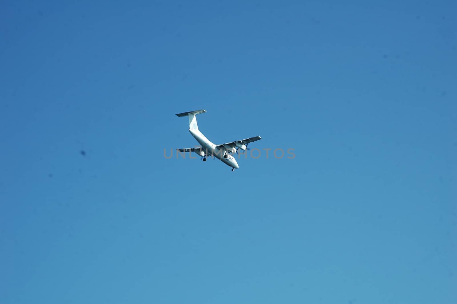 Aircraft Flying Close To Earth