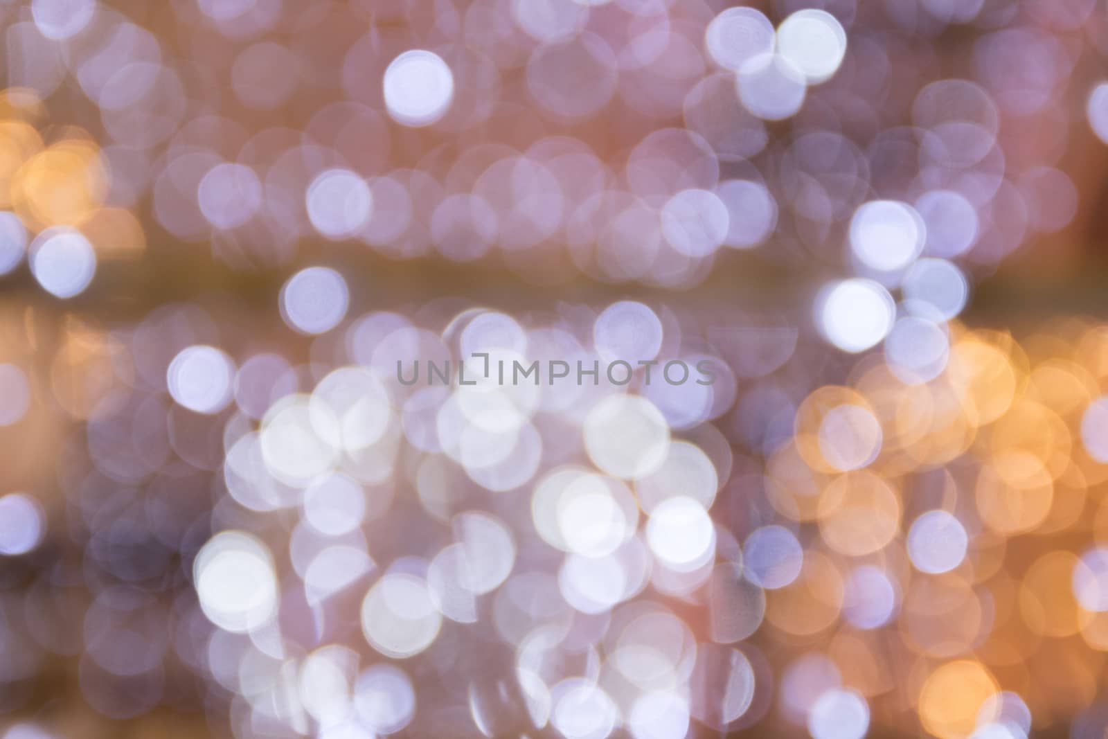 Blur - abstract bokeh circle string lights for background wallpa by piyaphun