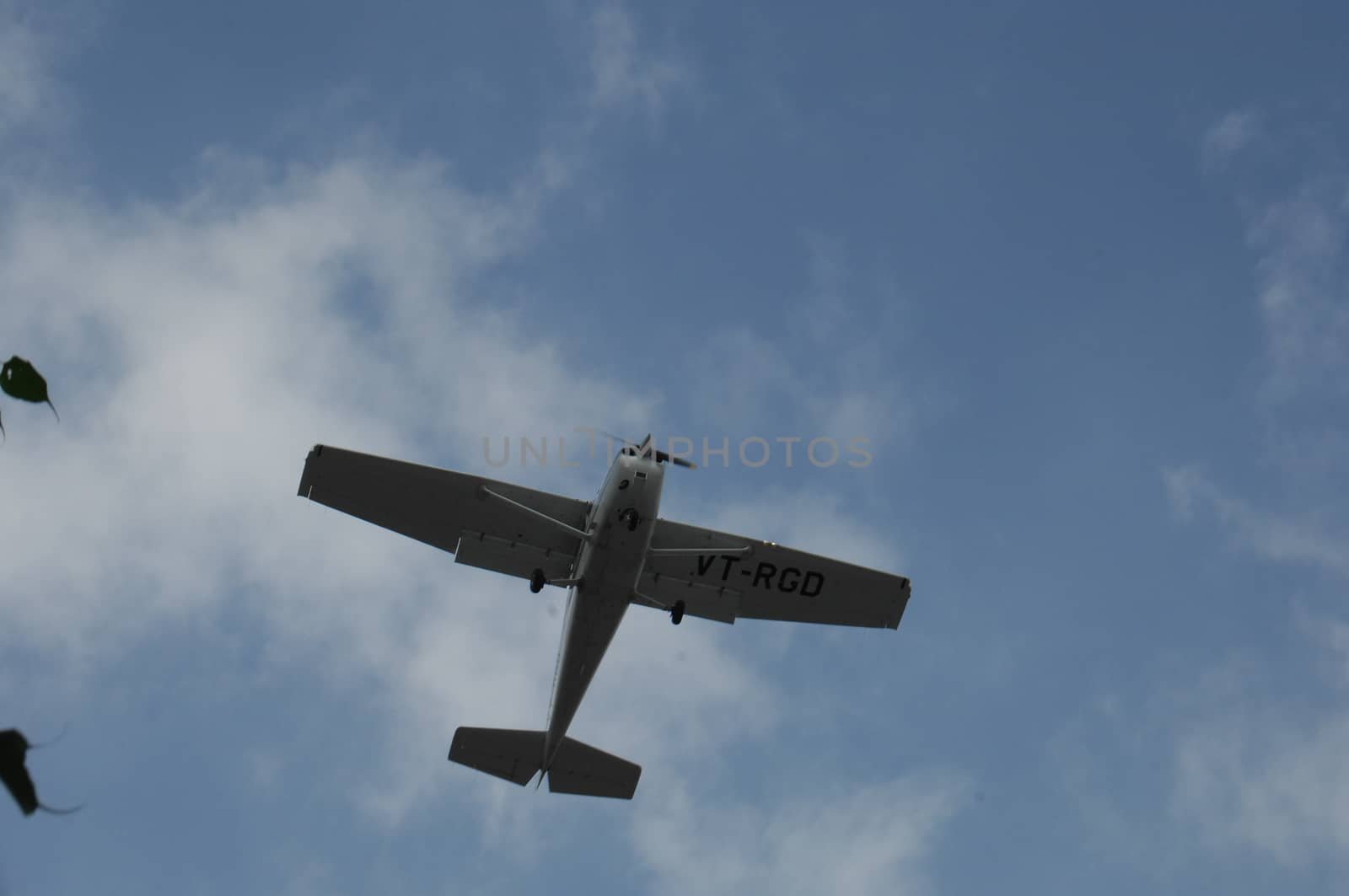 Aircraft Flying Close To Earth