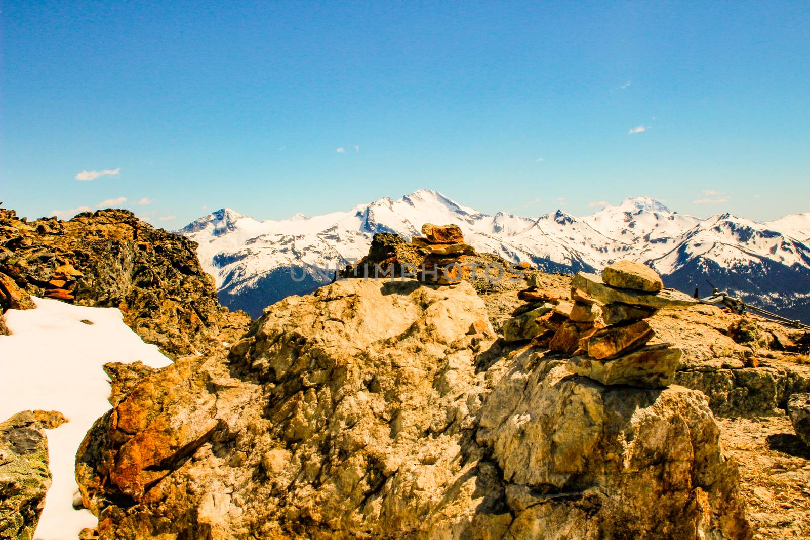 Blackcomb Mountain - Whister, Bc, Canada. Canadian tourism industry