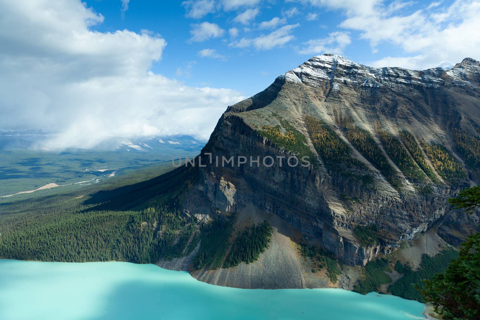 Lake Louise and Fairview Mountain, Banff National Park, Canada by vlad-m