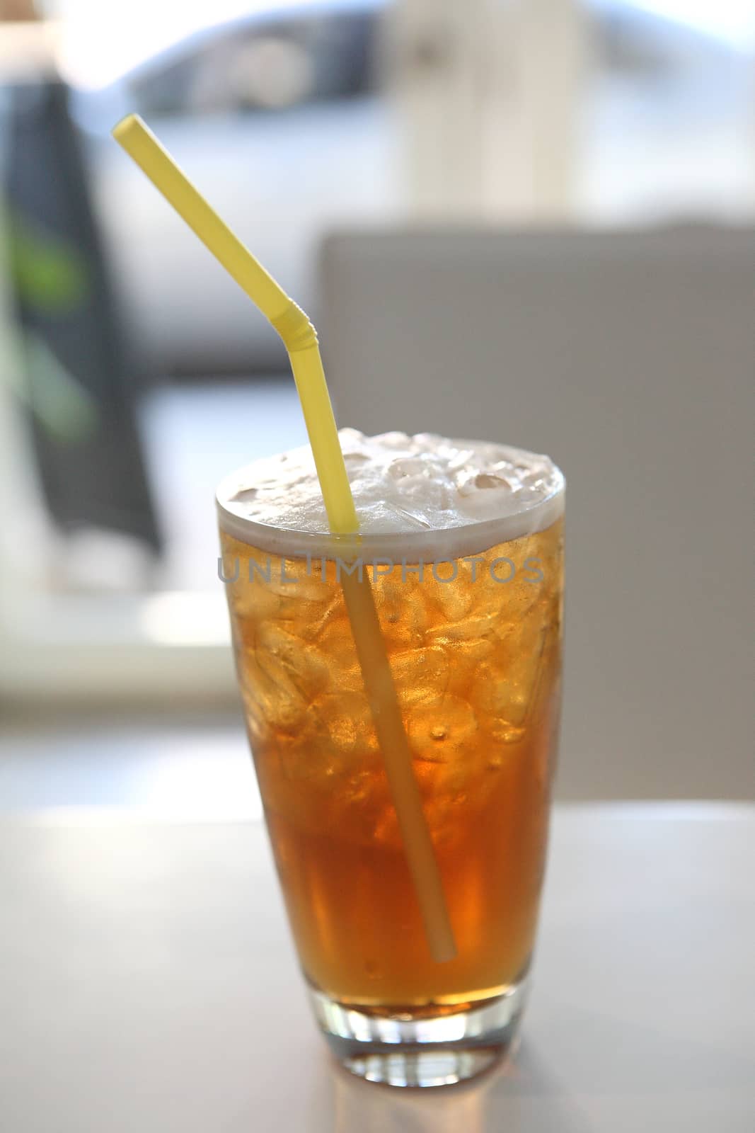 Ice lemon tea