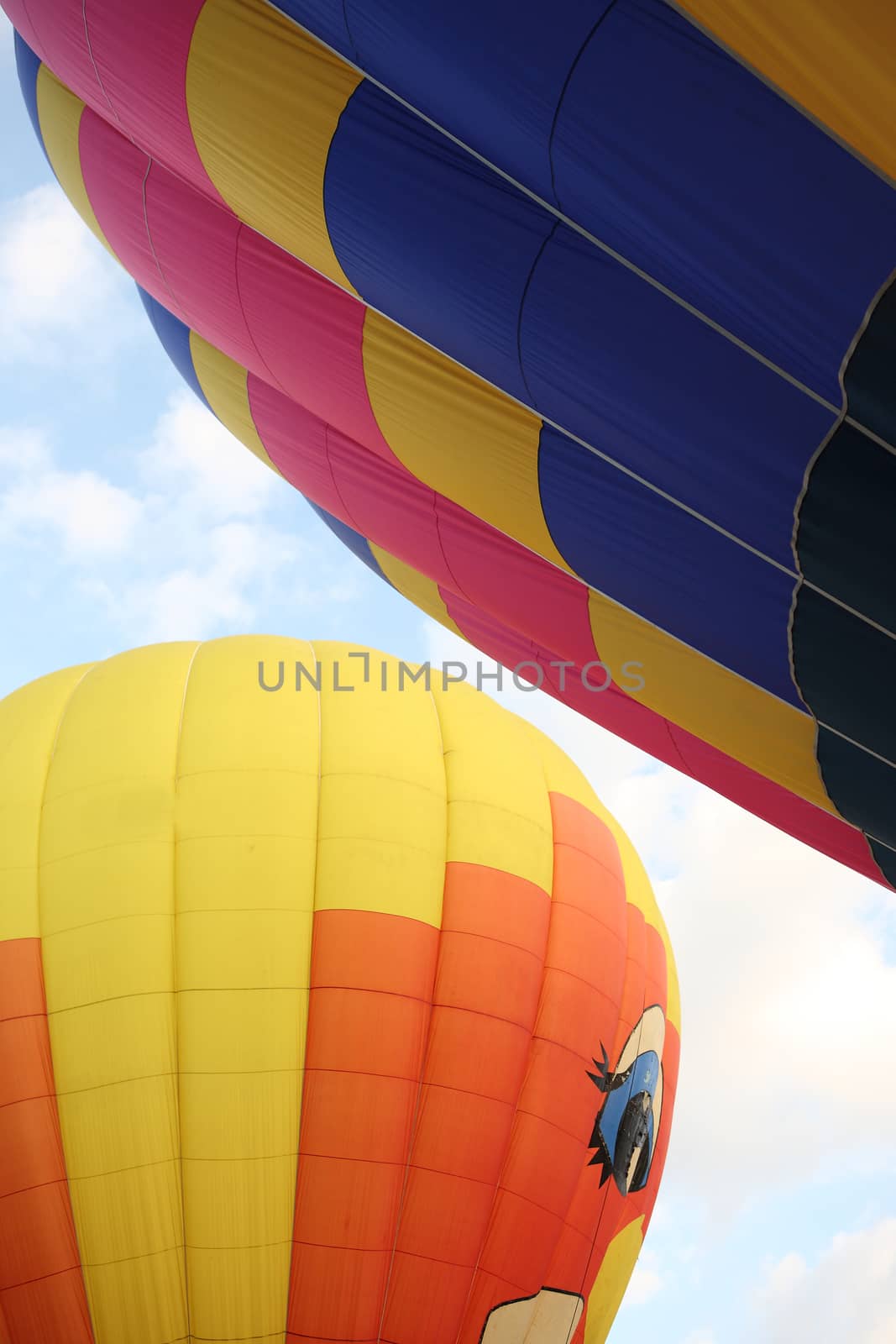 Balloon in blue sky