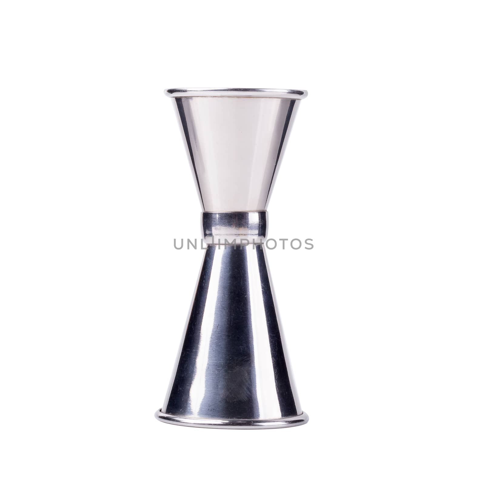 Stainless steel measurement cup for beverage and cooking isolate by kaiskynet