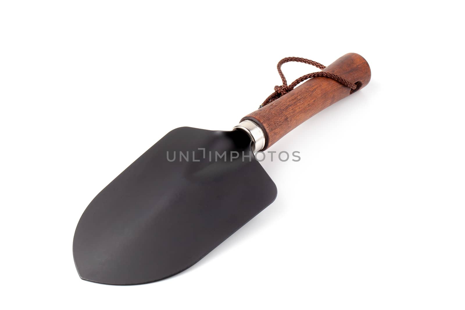 Garden shovel tool isolated on a white background