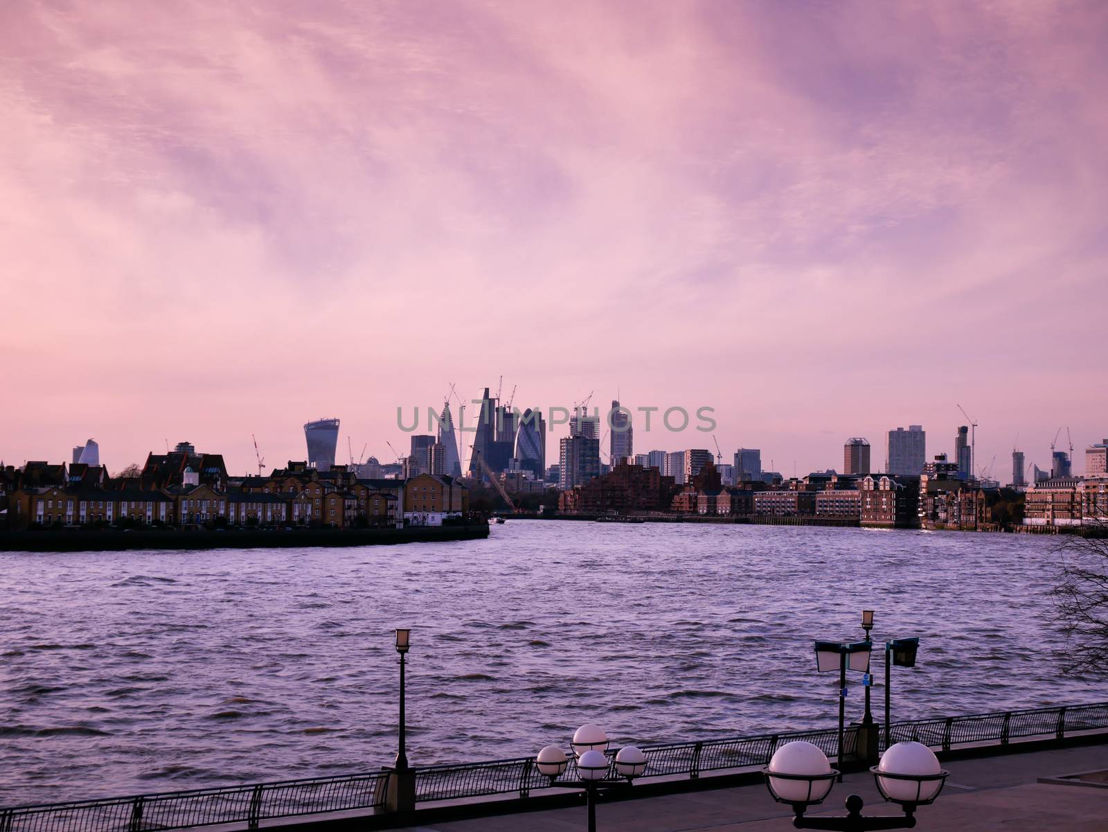 London office building skyscraper, working & meeting by Alicephoto