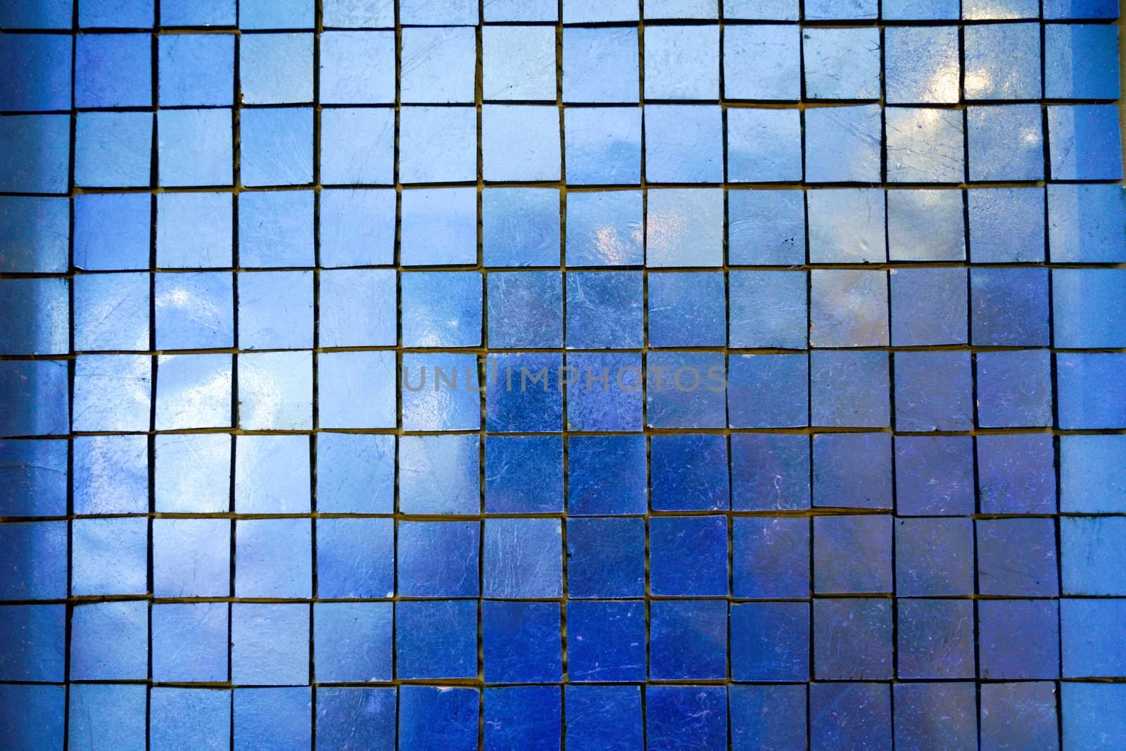 Colourful square tiles texture background by Alicephoto