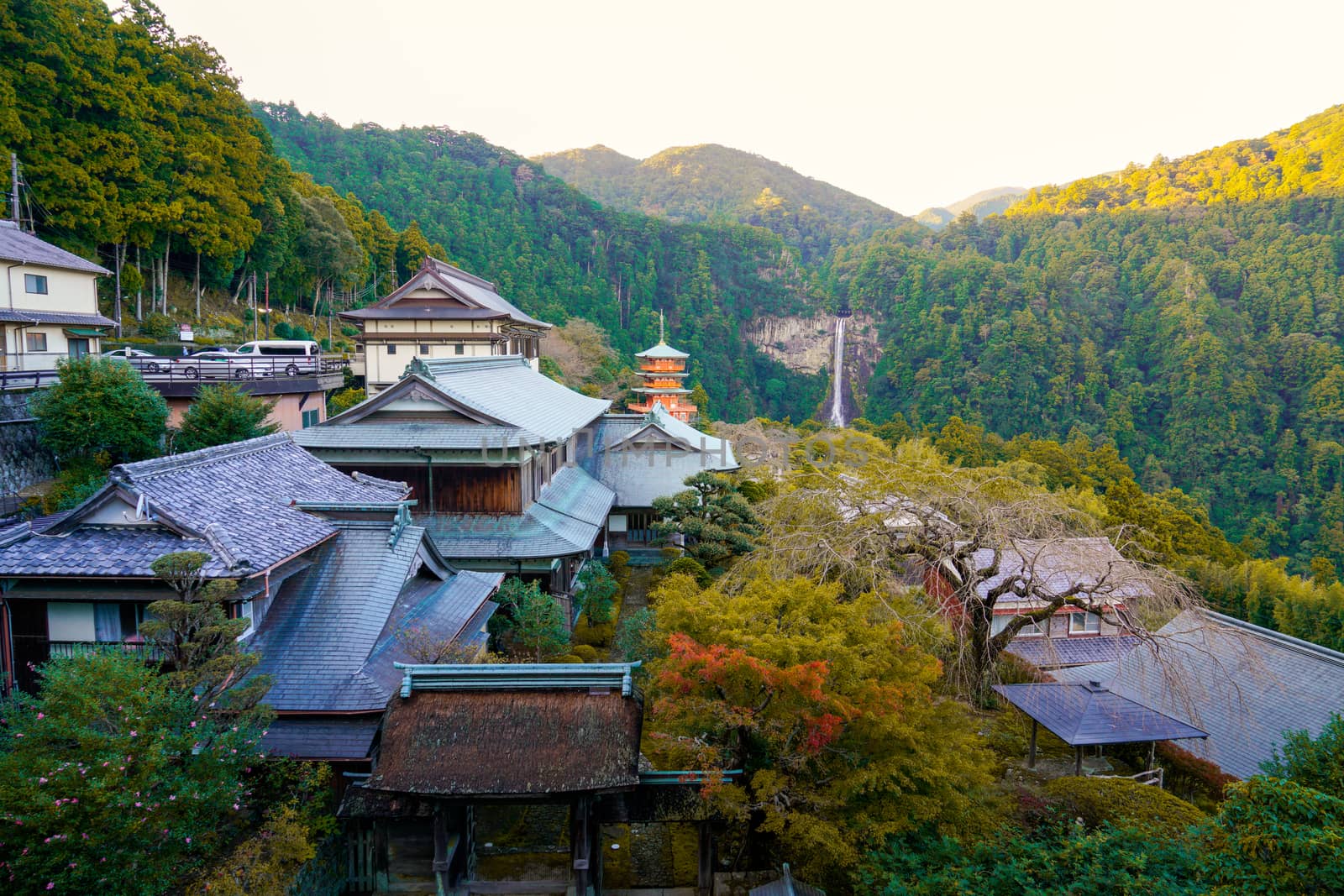 Kumano nachi taisha temple japan by Alicephoto