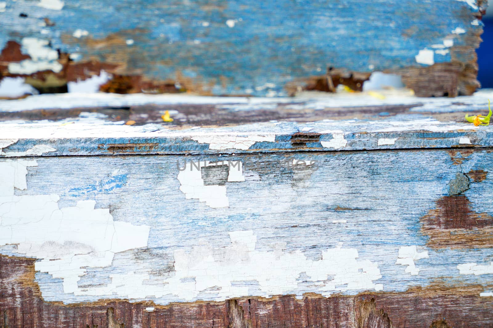 Old & rustic wood planks texture background by Alicephoto