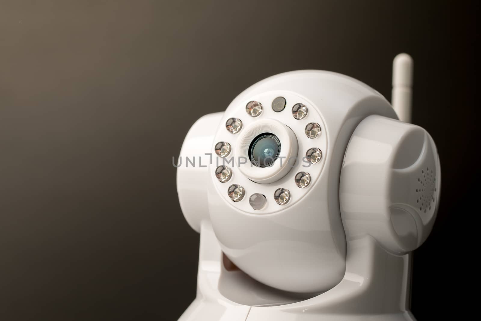 CCTV camera in studio by Alicephoto