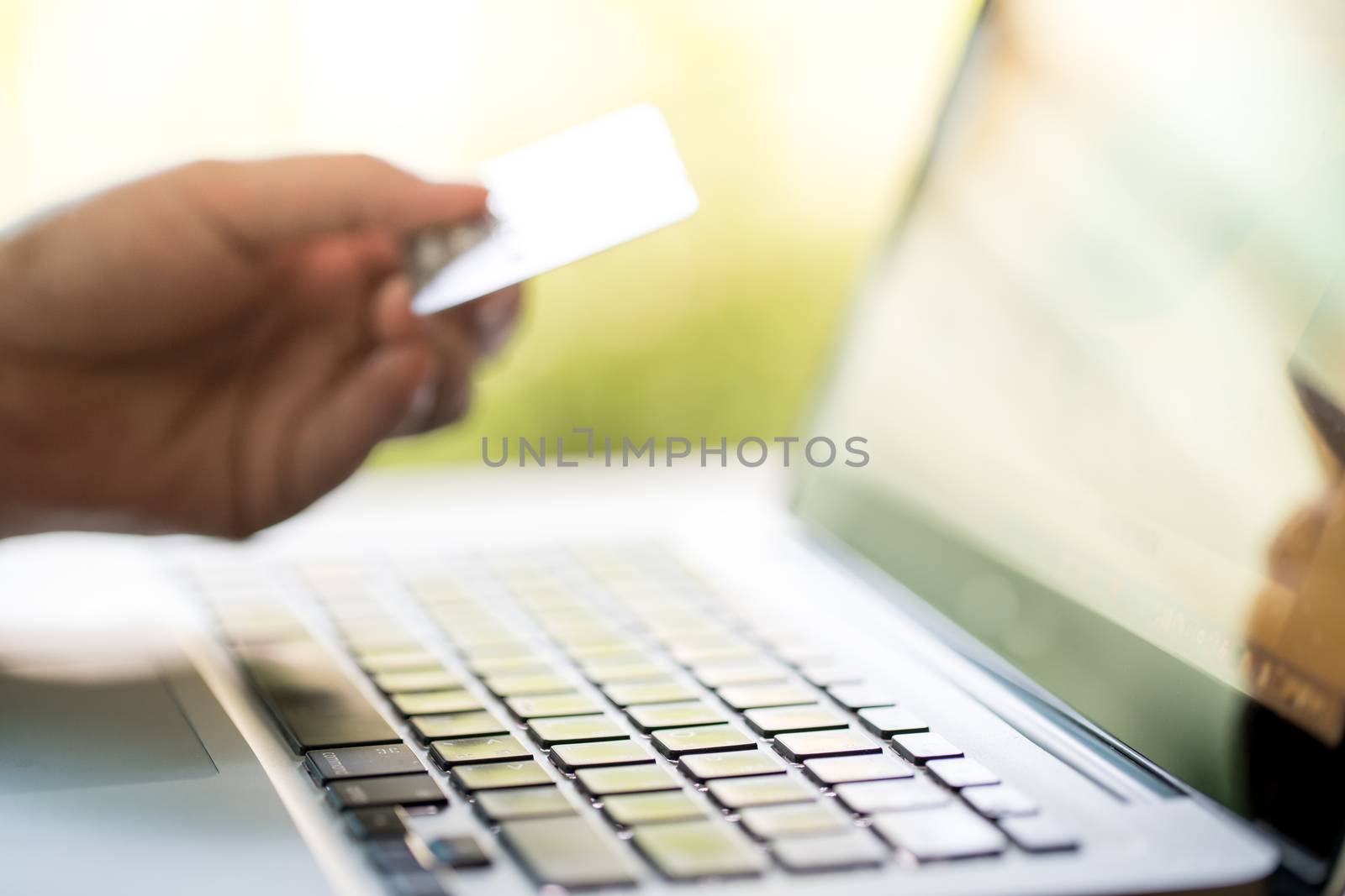 Credit card payment, buy and sell products & service by Alicephoto