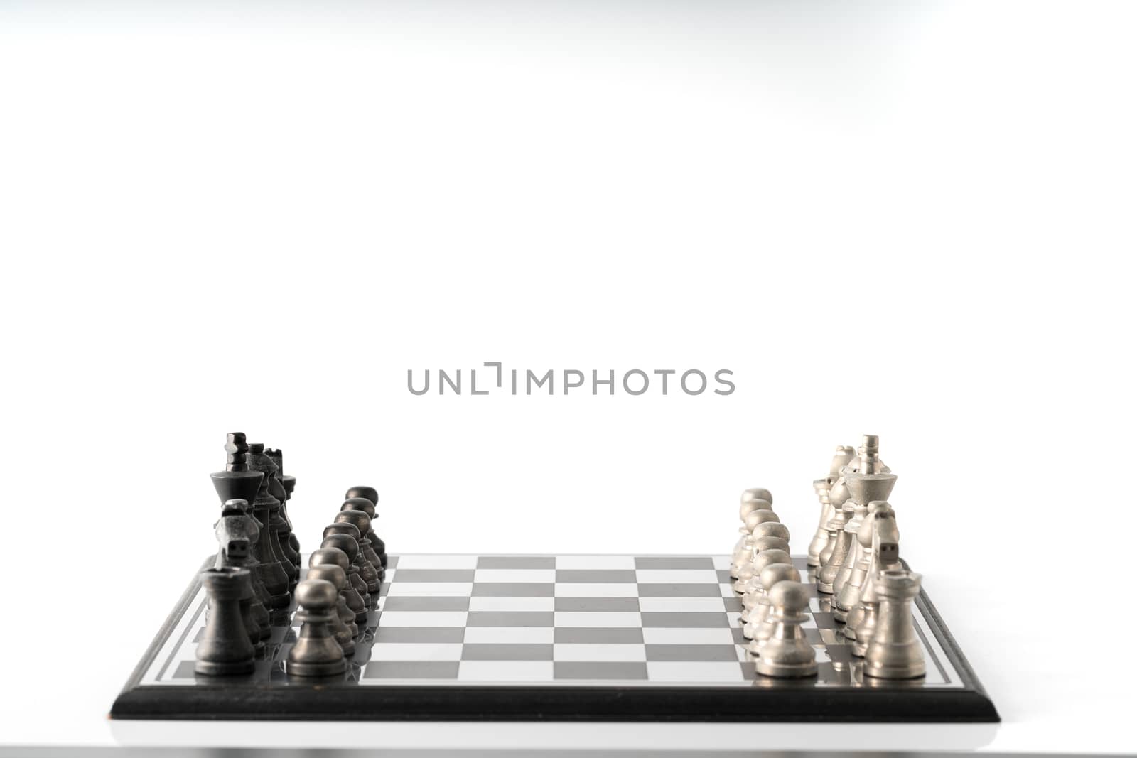 Chess business concept, leader teamwork & success by Alicephoto