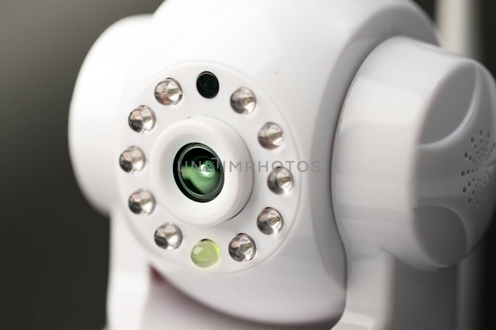 CCTV camera in studio by Alicephoto
