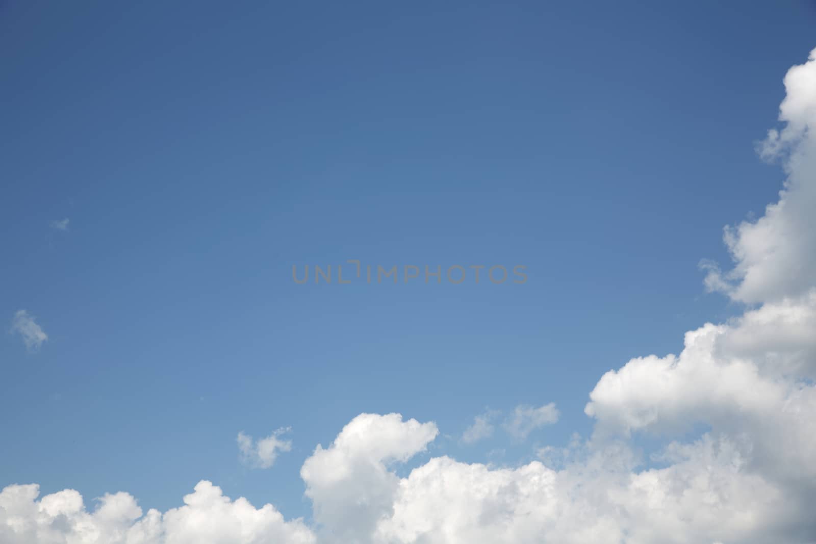 sky with cloud background by piyato