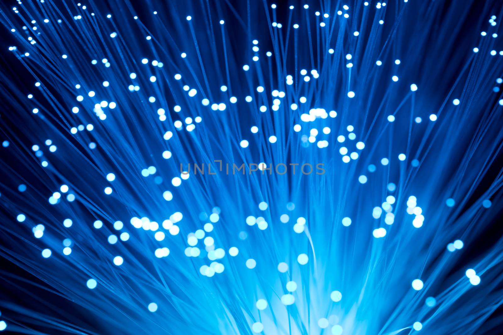 Fiber optics, abstract & blur background by Alicephoto