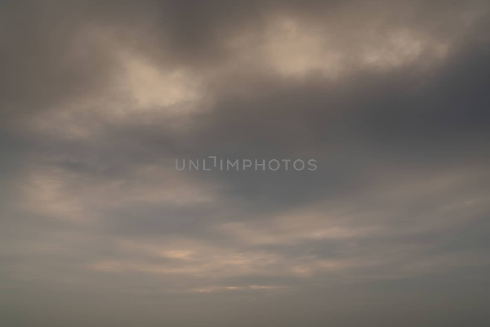 Cloudy sunset sky background by Alicephoto