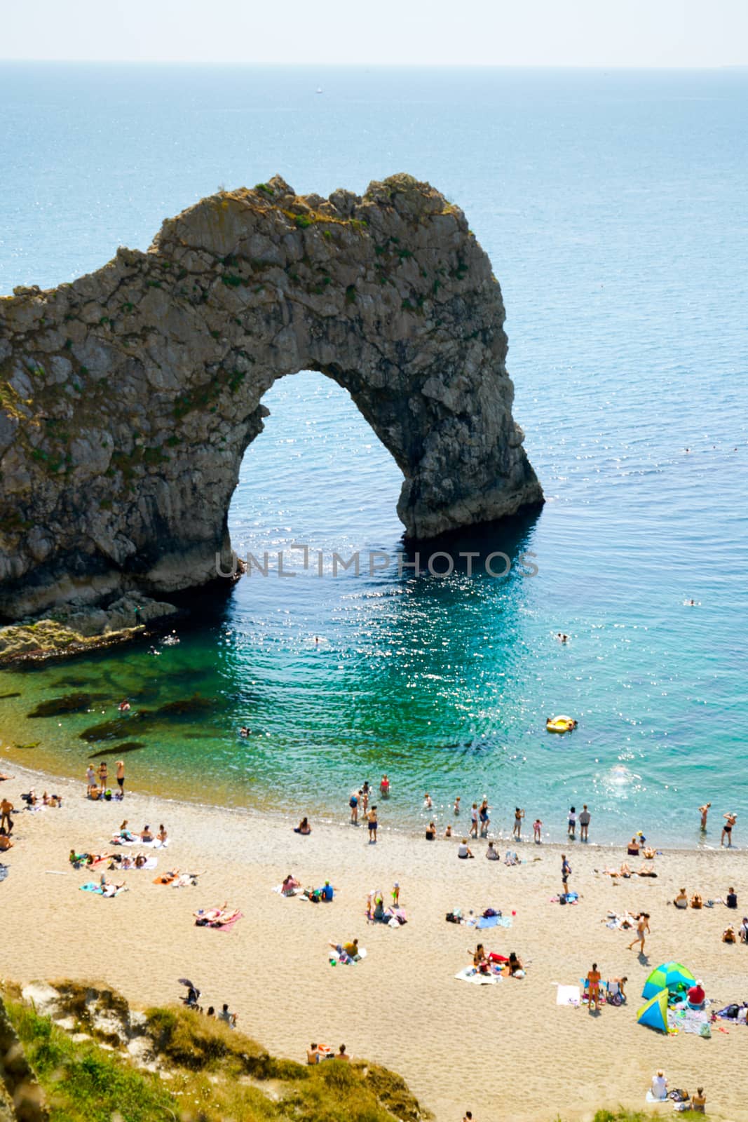 Durdle Door, Dorset in UK, Jurassic Coast World Heritage Site by Alicephoto