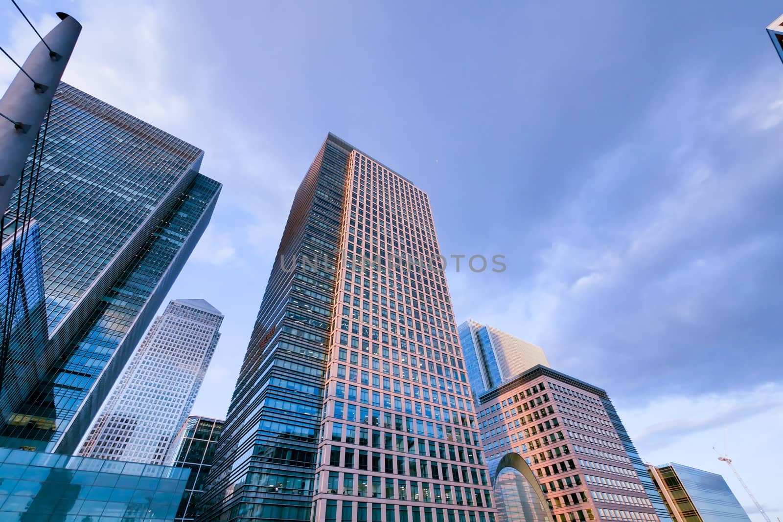 London office building skyscraper, working & meeting by Alicephoto