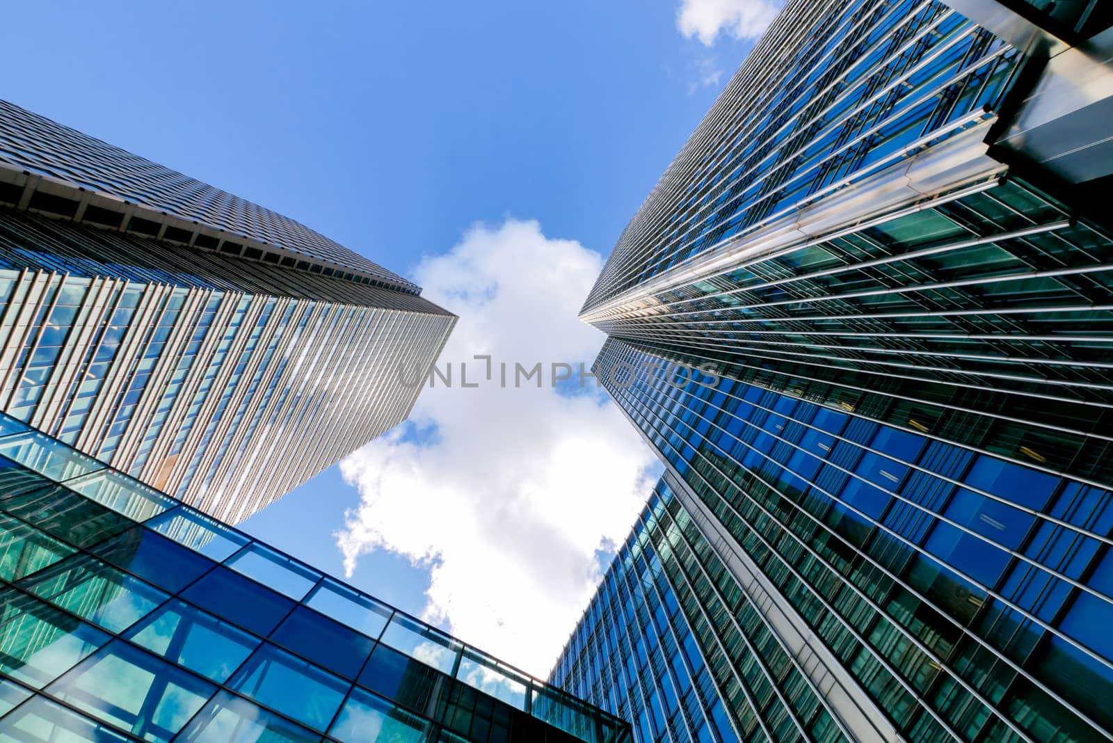 London office building skyscraper, working & meeting by Alicephoto