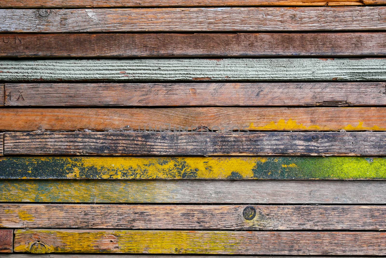 Colorful vintage wood abstract background by Alicephoto