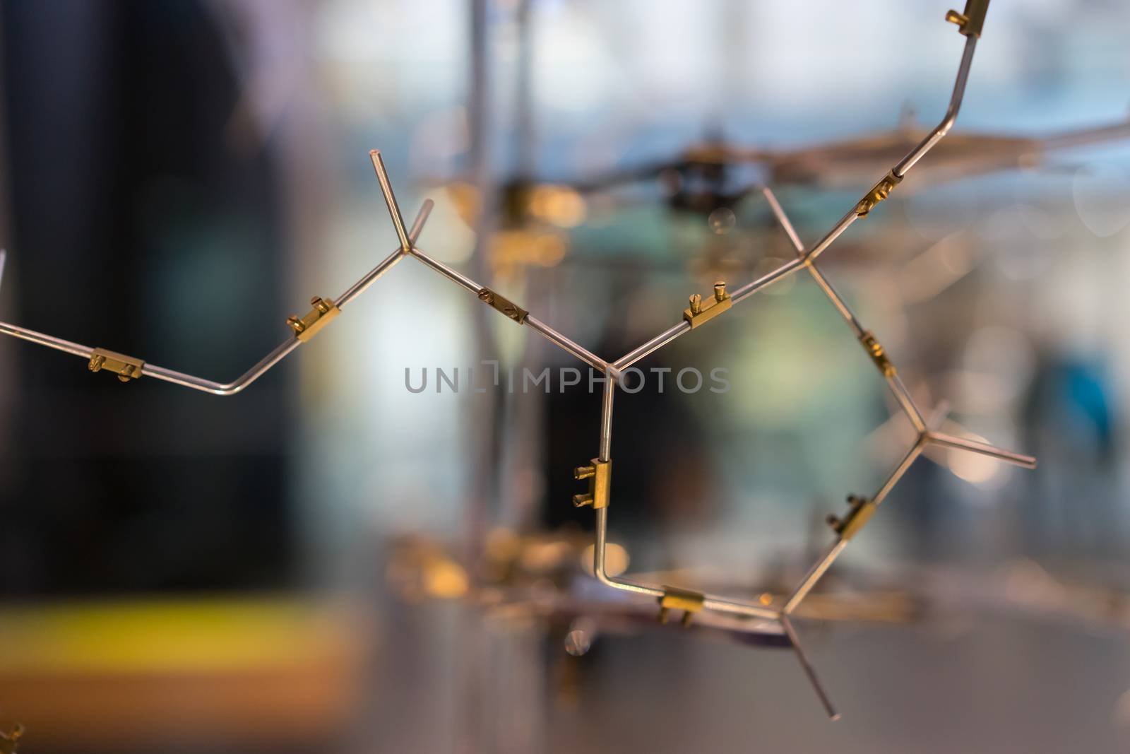 The first DNA & molecule plate model  by Alicephoto