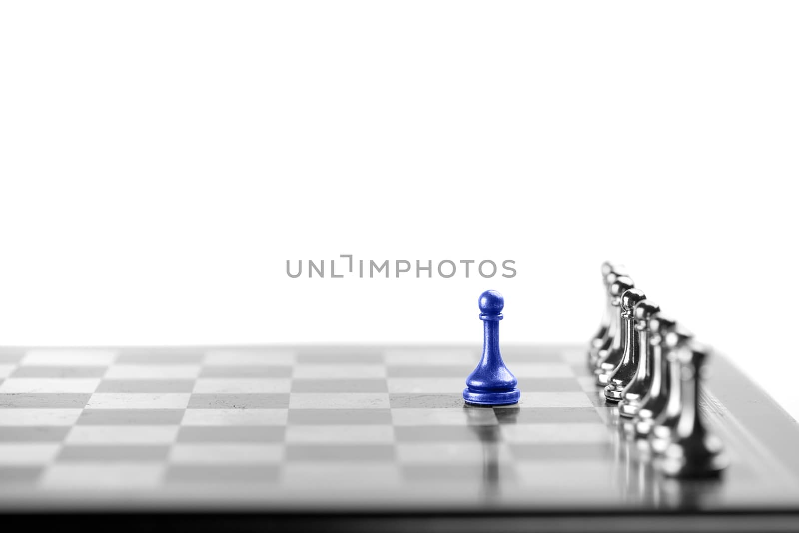 Chess business concept, leader & success by Alicephoto