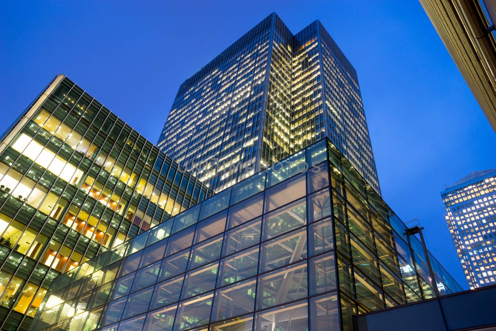  Business office building in London, England, UK