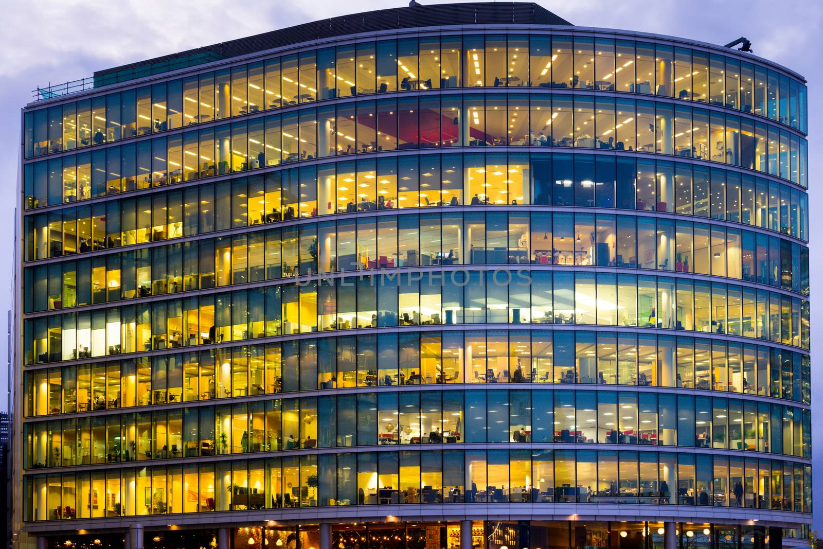 Business office building in London, England by Alicephoto