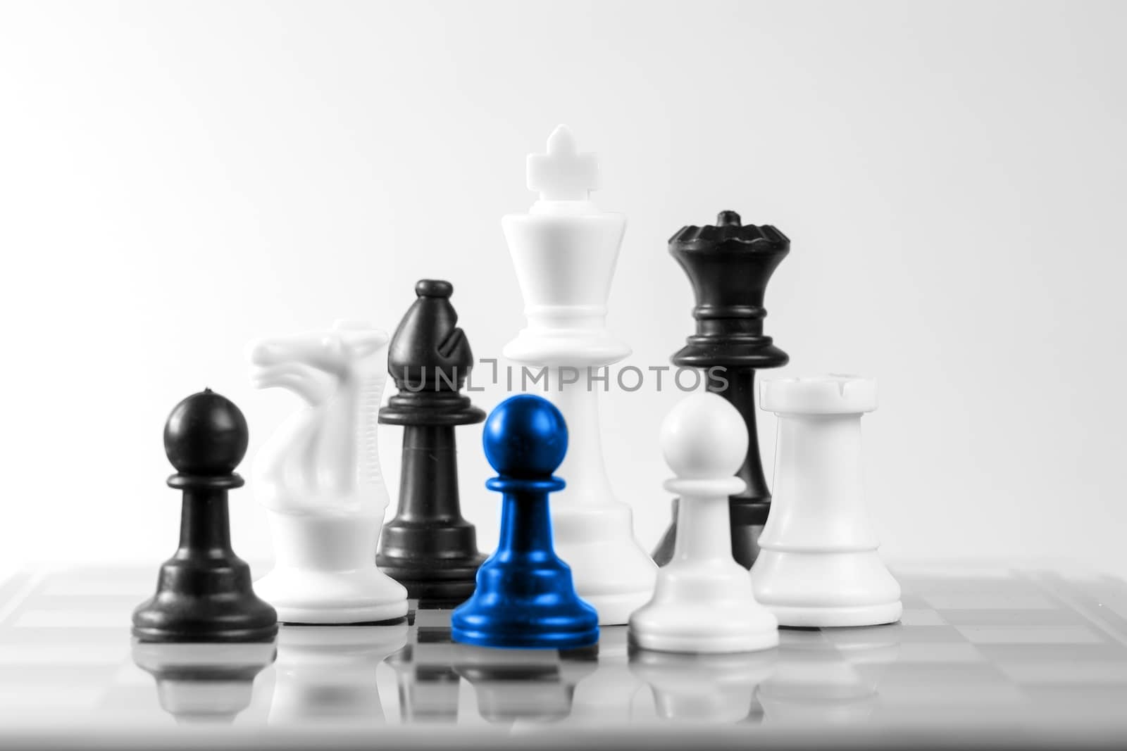 Chess business concept, leader & success by Alicephoto