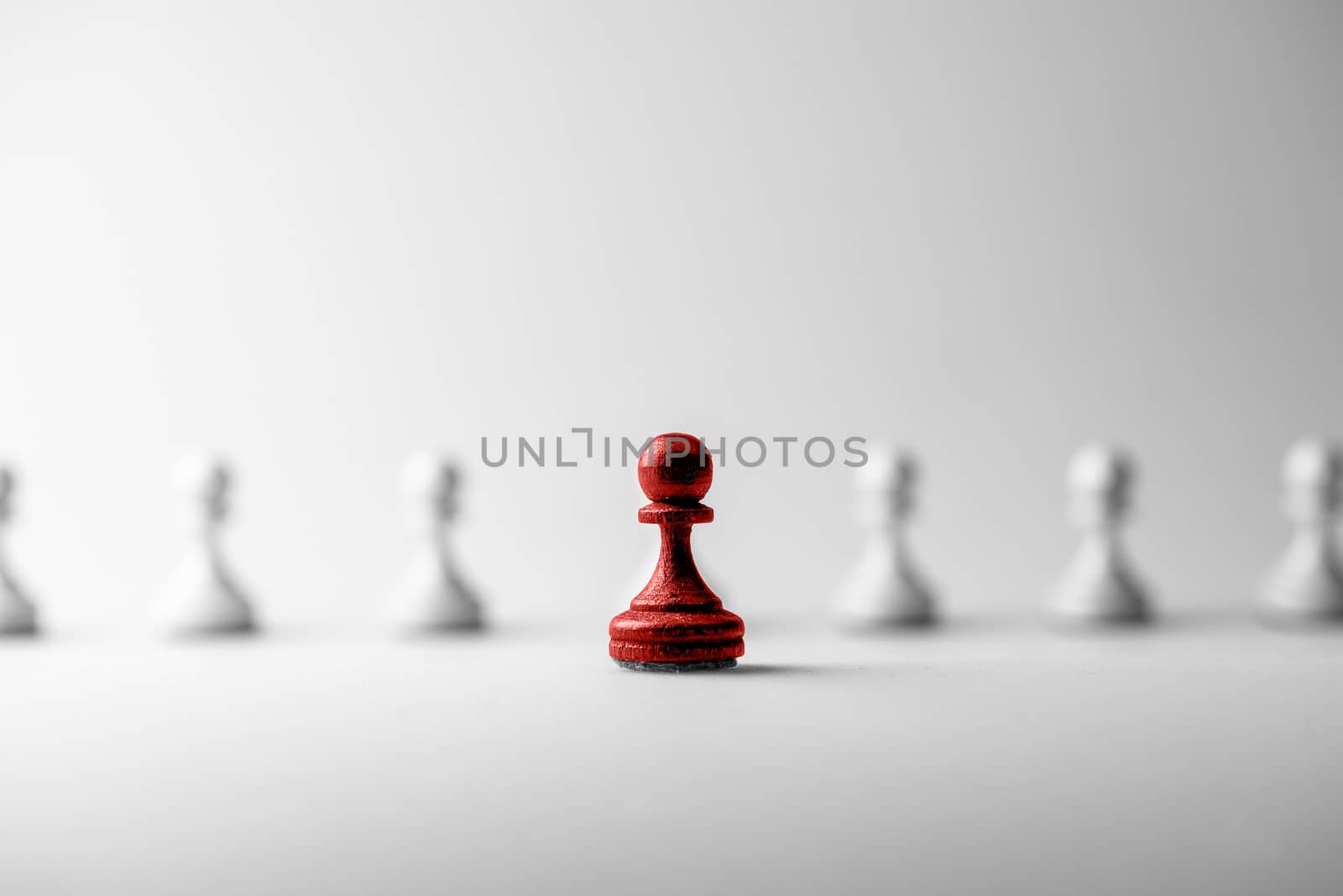 Chess business concept, leader & success by Alicephoto