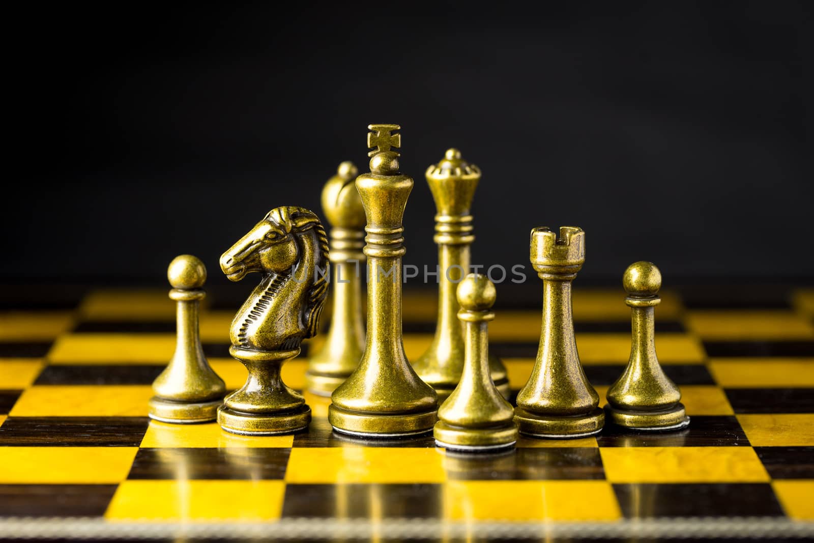 Chess business concept, leader & success by Alicephoto