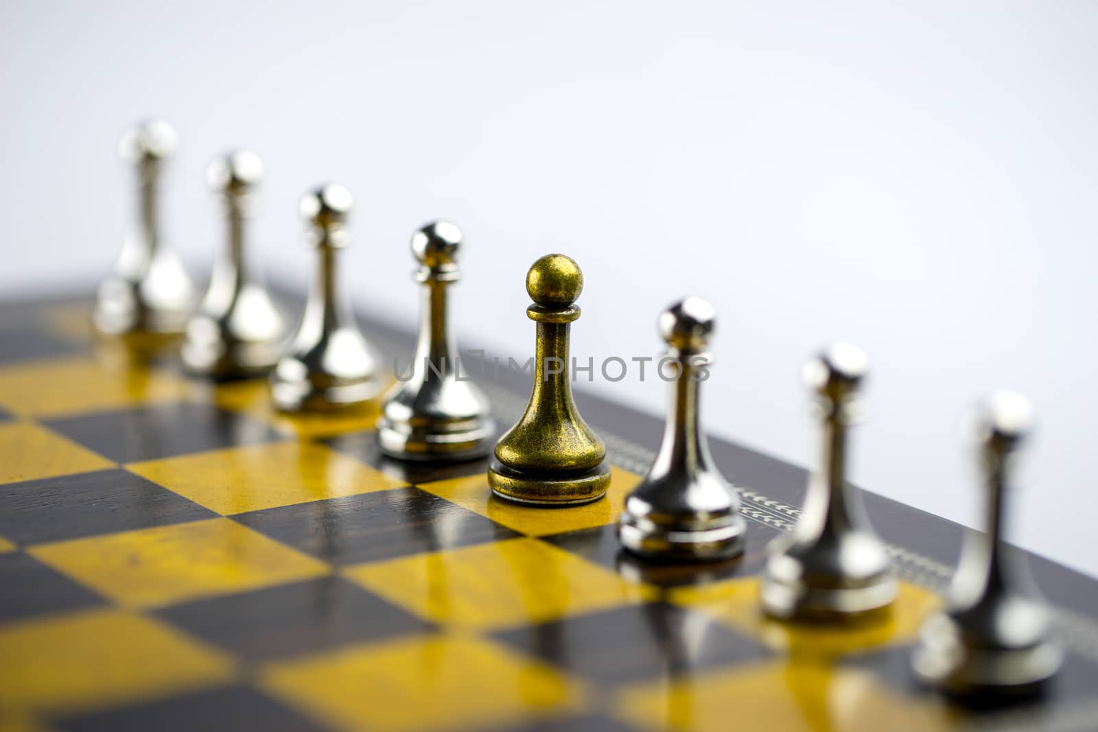 Chess business concept, leader & success by Alicephoto