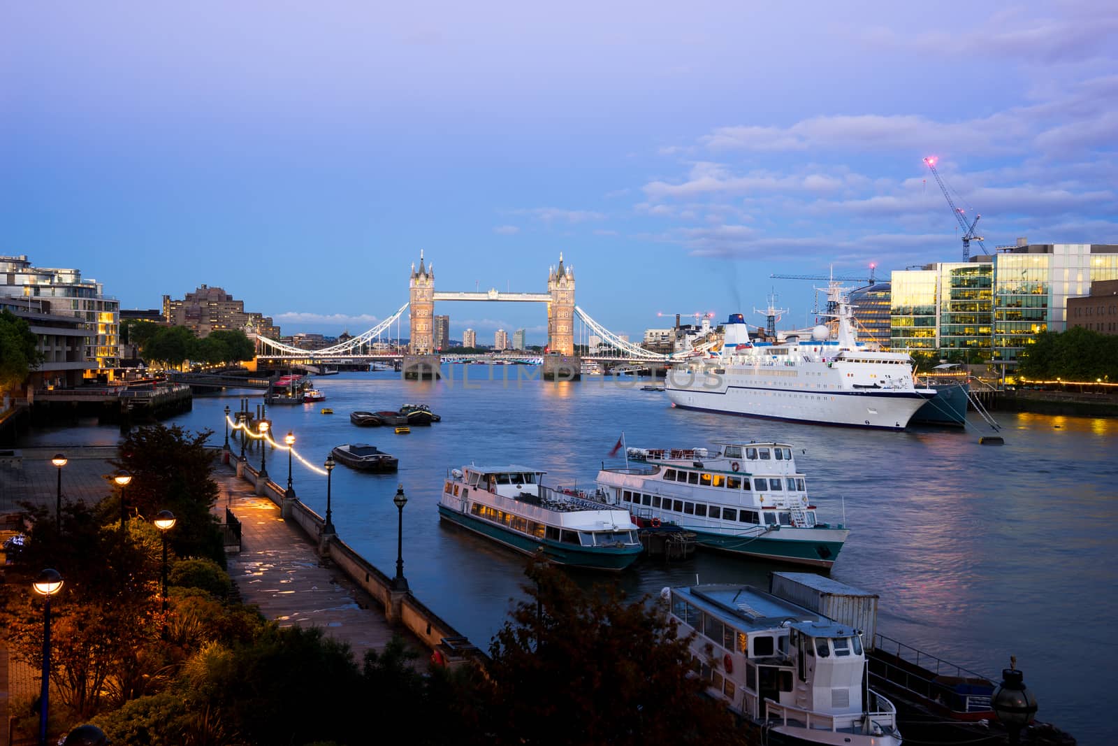 Tower Bridge, London, England by Alicephoto