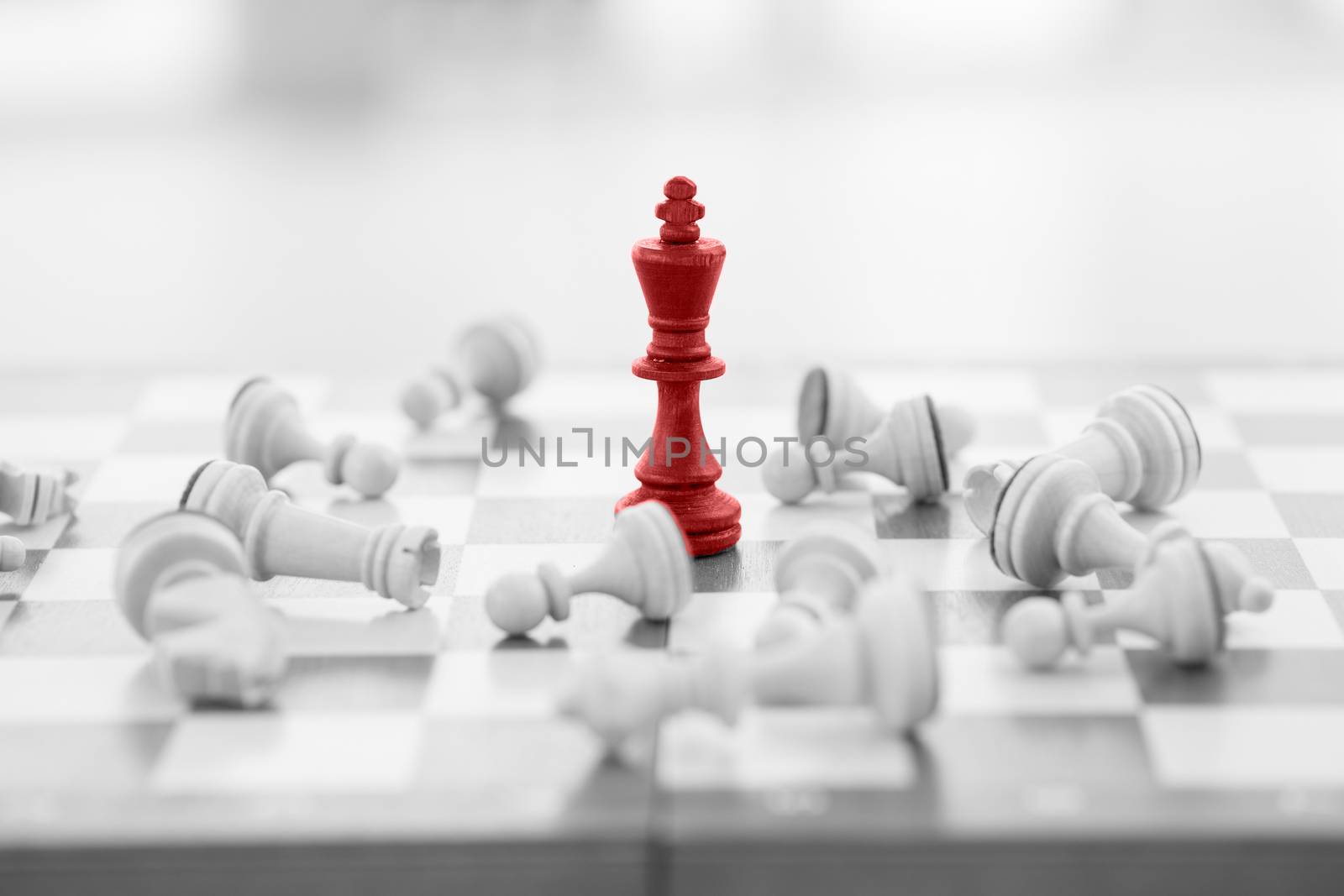 Chess business concept, leader & success by Alicephoto